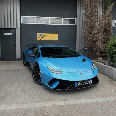 Lamborghini Huracán EVO, bleu