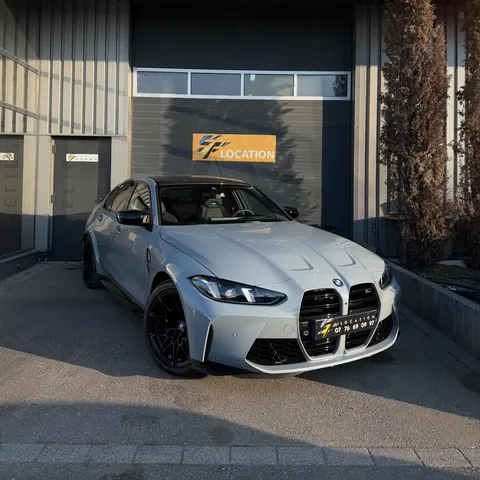 BMW M3 Competition, gris